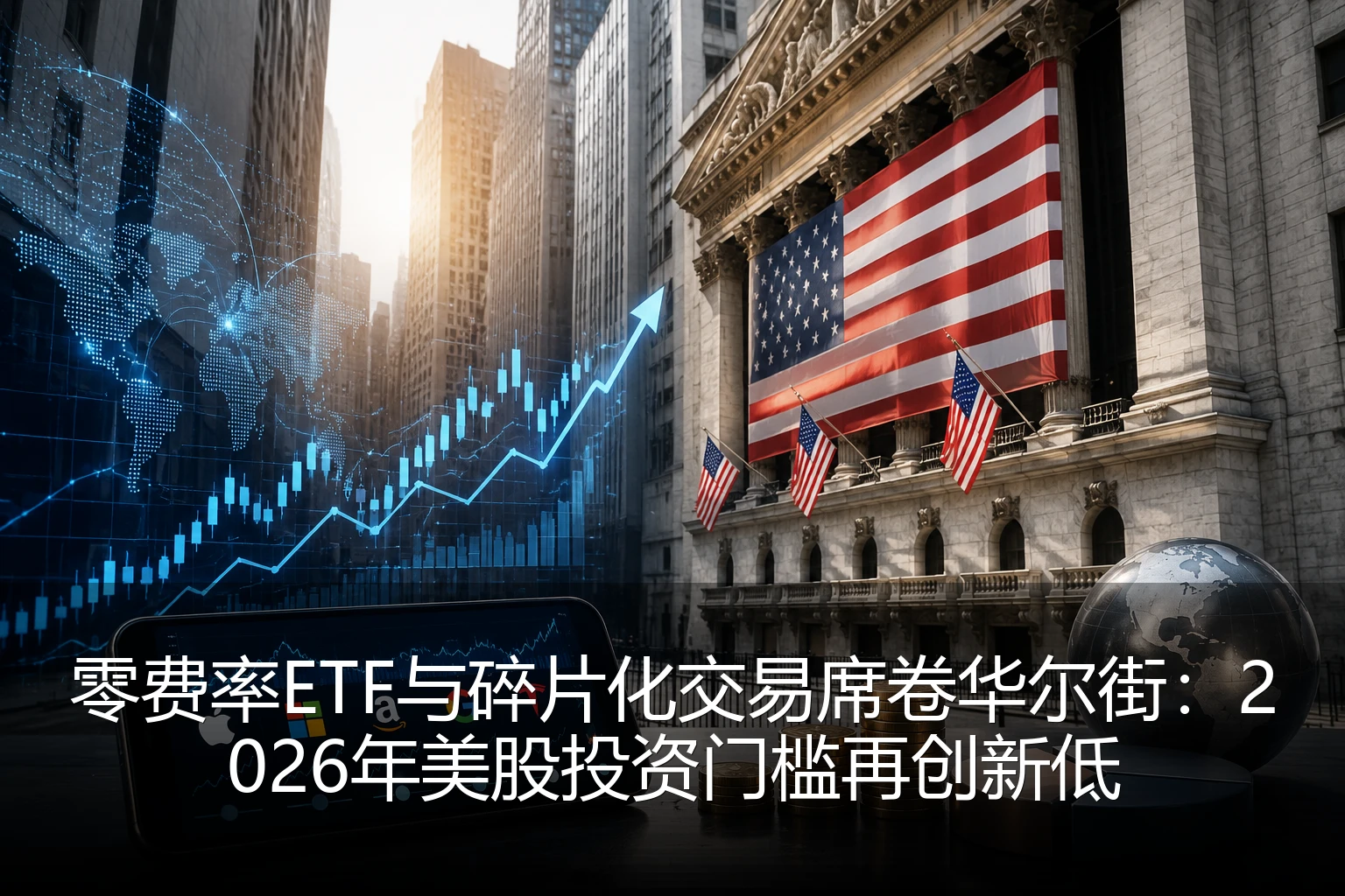 零费率ETF与碎片化交易席卷华尔街：2026年美股投资门槛再创新低