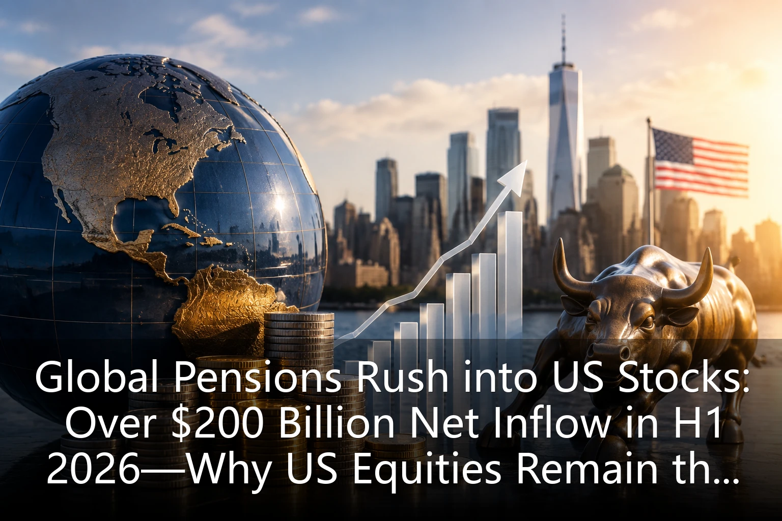 Global Pensions Rush into US Stocks: Over $200 Billion Net Inflow in H1 2026—Why US Equities Remain the Core of Long-Term Allocation