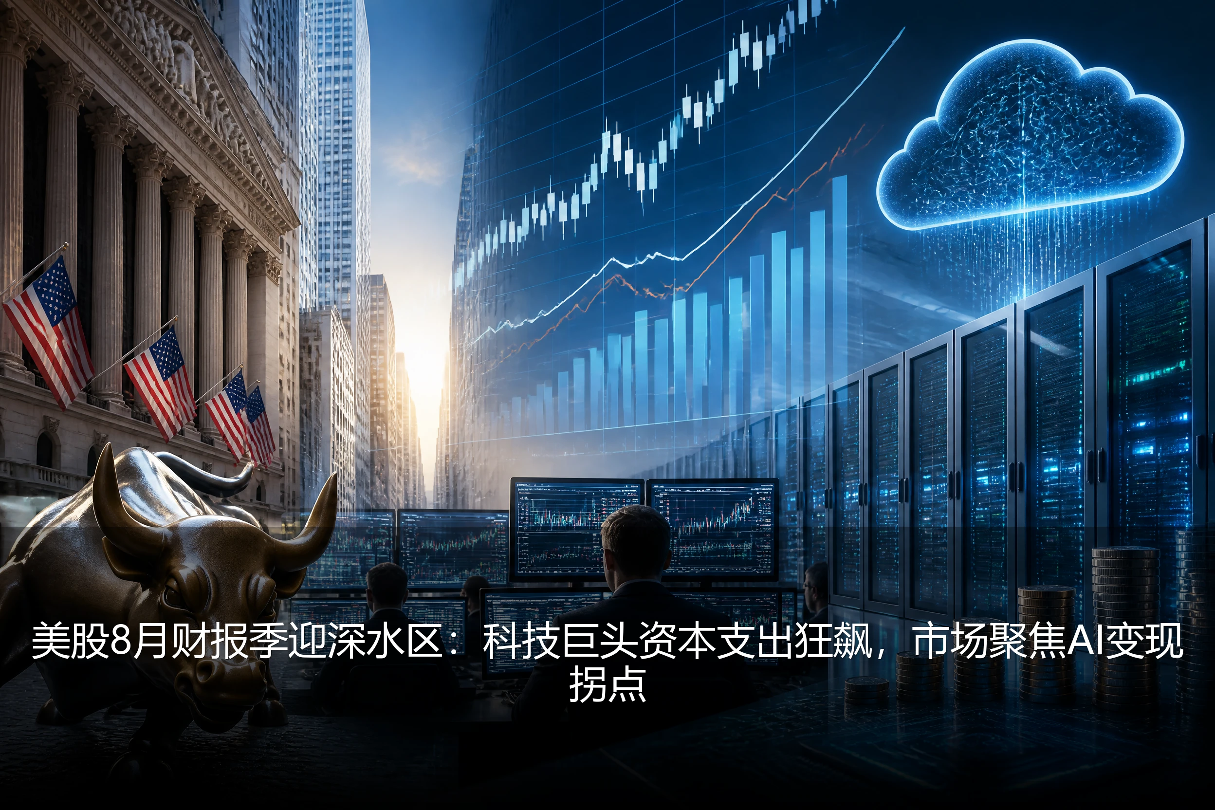 美股8月财报季迎深水区：科技巨头资本支出狂飙，市场聚焦AI变现拐点