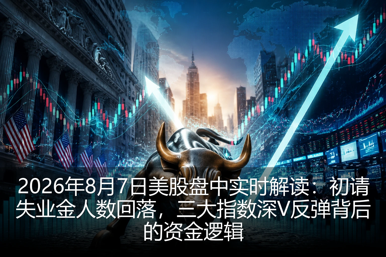 2026年8月7日美股盘中实时解读：初请失业金人数回落，三大指数深V反弹背后的资金逻辑