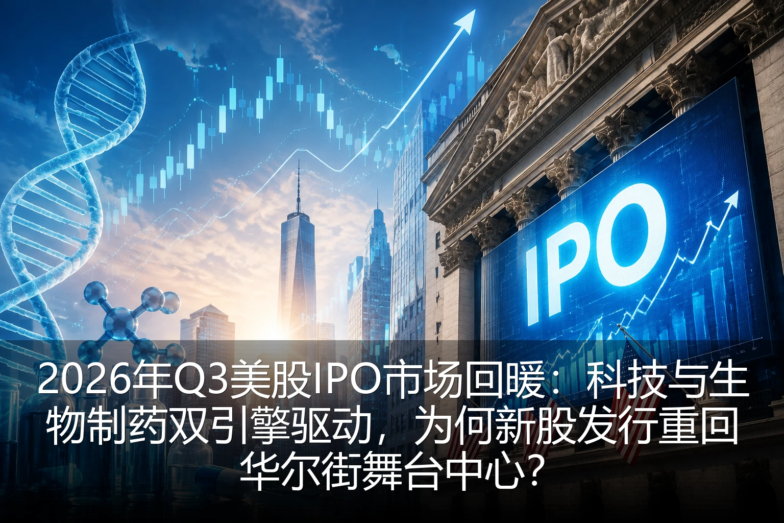 2026年Q3美股IPO市场回暖：科技与生物制药双引擎驱动，为何新股发行重回华尔街舞台中心？