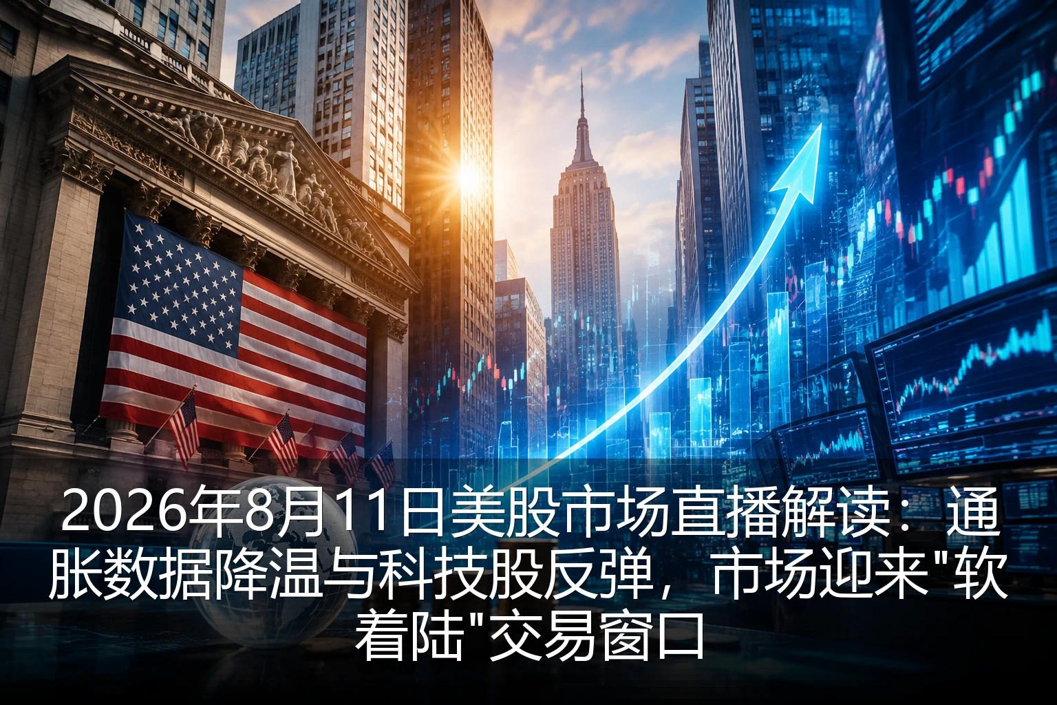 2026年8月11日美股市场直播解读：通胀数据降温与科技股反弹，市场迎来