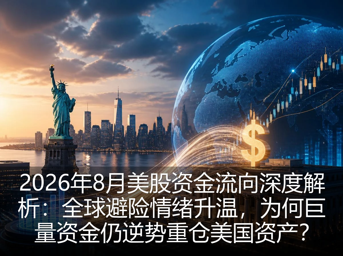 2026年8月美股资金流向深度解析：全球避险情绪升温，为何巨量资金仍逆势重仓美国资产？