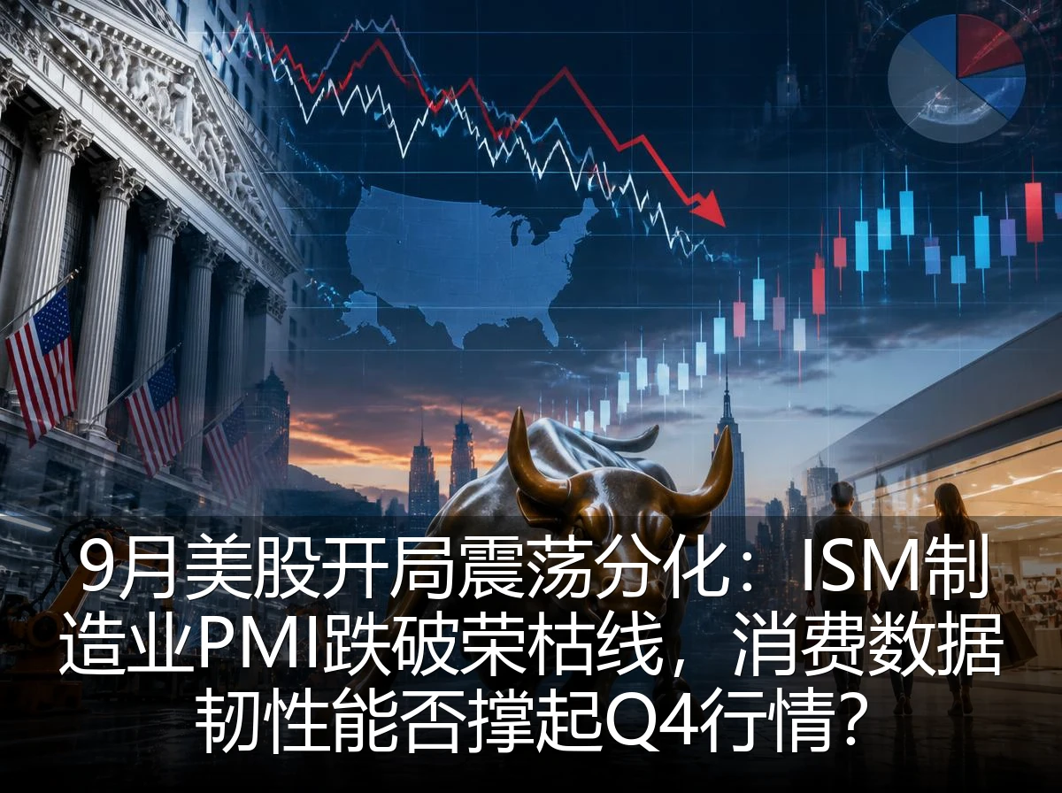 9月美股开局震荡分化：ISM制造业PMI跌破荣枯线，消费数据韧性能否撑起Q4行情？