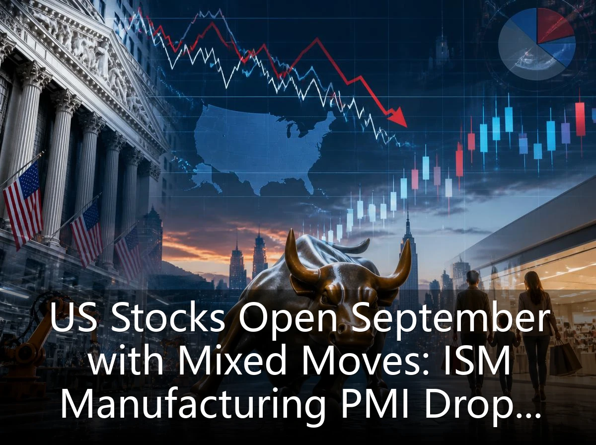 US Stocks Open September with Mixed Moves: ISM Manufacturing PMI Drops Below 50, Can Resilient Consumer Data Support Q4?