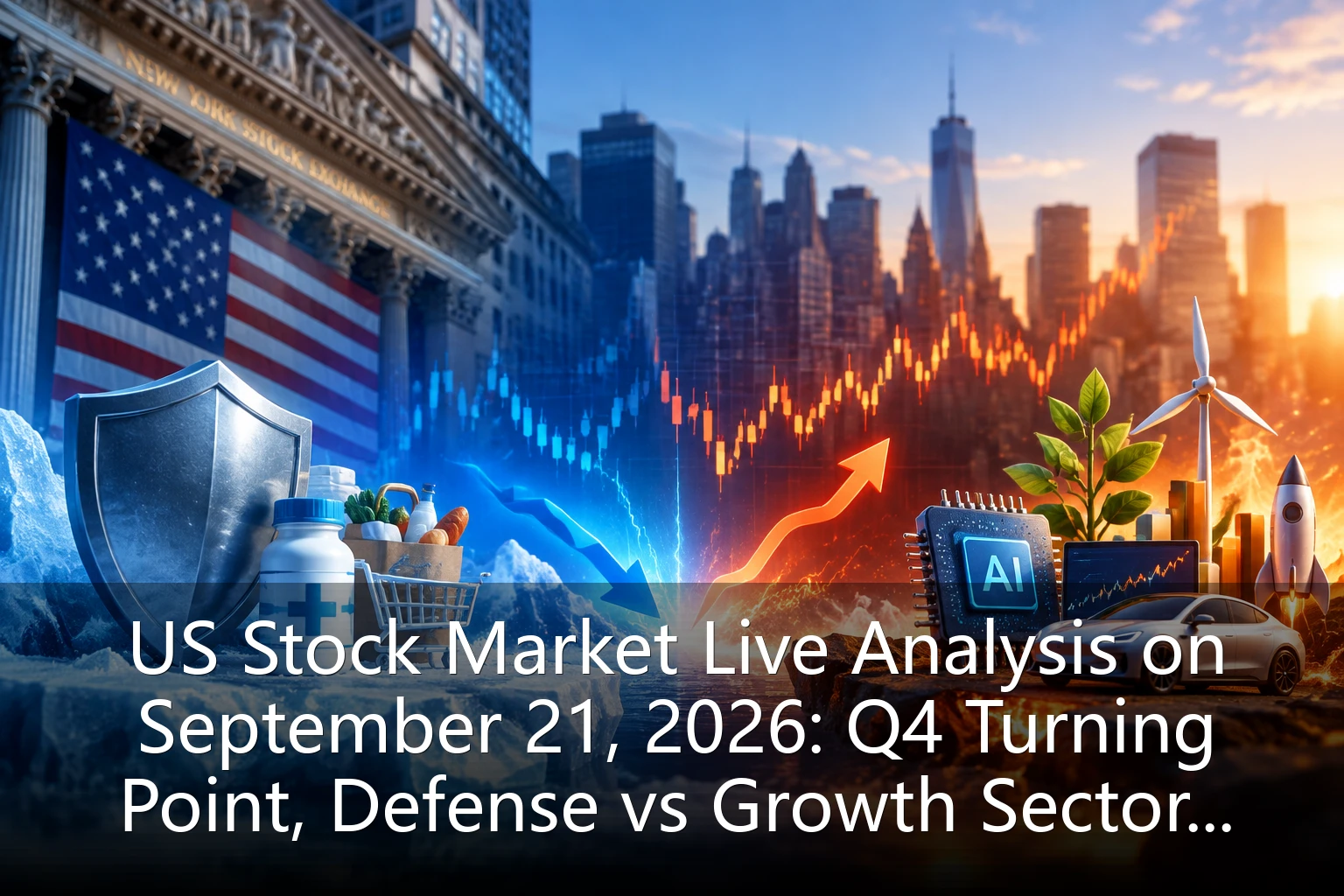 US Stock Market Live Analysis on September 21, 2026: Q4 Turning Point, Defense vs Growth Sectors Show Divergent Performance