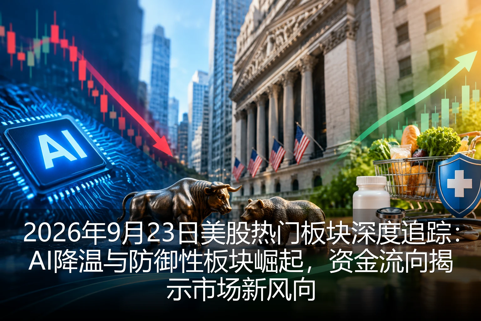 2026年9月23日美股热门板块深度追踪：AI降温与防御性板块崛起，资金流向揭示市场新风向